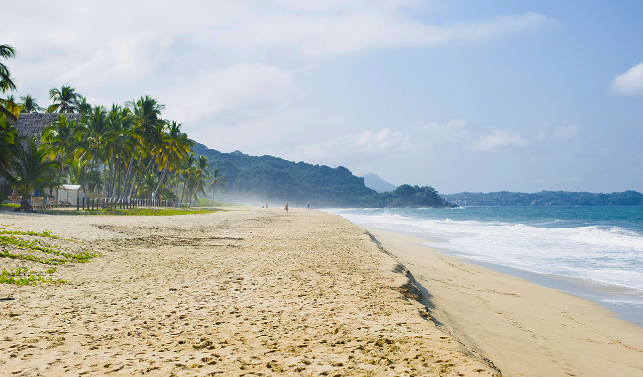 El Borrego, playa tradicional